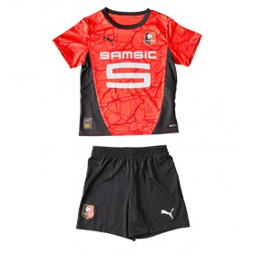 Stade Rennais Heimtrikot 2024-25 Kurzarm (+ kurze hosen)